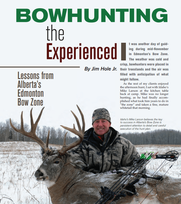 Bowhunting the experienced